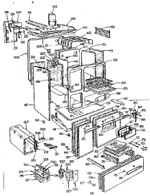 Body Section parts for Kenmore Range 103.247920 (103247920, 103 247920) from AppliancePartsPros.com