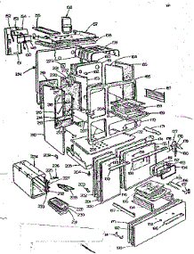 Body Section parts for Kenmore Range 103.248922 (103248922, 103 248922) from AppliancePartsPros.com