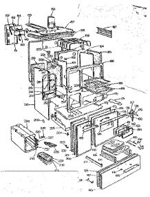 Body Section parts for Kenmore Range 103.248924 (103248924, 103 248924) from AppliancePartsPros.com