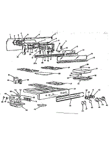 Backguard & Main Top parts for Kenmore Range 103.248928 (103248928, 103 248928) from AppliancePartsPros.com