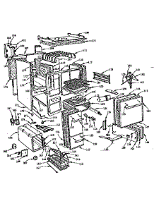 Cabinet parts for Kenmore Range 103.293012 (103293012, 103 293012) from AppliancePartsPros.com
