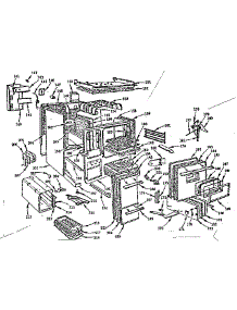 Body Section parts for Kenmore Range 103.299076 (103299076, 103 299076) from AppliancePartsPros.com