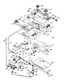 Burner Section parts for Kenmore Range 103.7297311 (1037297311, 103 7297311) from AppliancePartsPros.com