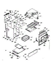 Body Section parts for Kenmore Range 103.7297311 (1037297311, 103 7297311) from AppliancePartsPros.com