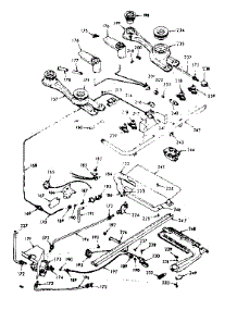 Burner Section parts for Kenmore Range 103.7297340 (1037297340, 103 7297340) from AppliancePartsPros.com