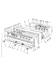 Control Panel parts for Kenmore Range 101.937600 (101937600, 101 937600) from AppliancePartsPros.com