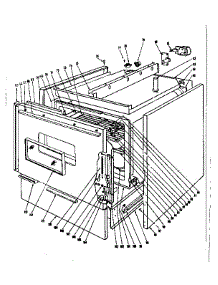 Body Section parts for Kenmore Range 101.938610 (101938610, 101 938610) from AppliancePartsPros.com