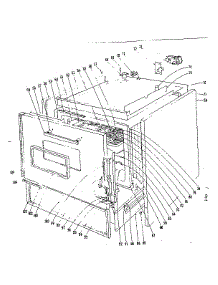 Body Section parts for Kenmore Range 101.9386560 (1019386560, 101 9386560) from AppliancePartsPros.com