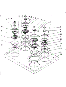 Main Top Section parts for Kenmore Range 101.963580 (101963580, 101 963580) from AppliancePartsPros.com