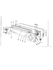 Backguard Section parts for Kenmore Range 101.963630 (101963630, 101 963630) from AppliancePartsPros.com