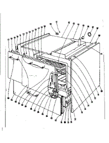 Body Section parts for Kenmore Range 101.9636500 (1019636500, 101 9636500) from AppliancePartsPros.com