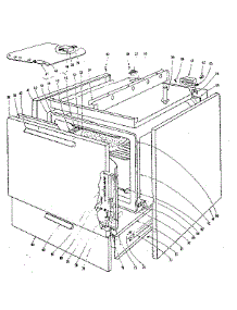 Body Section parts for Kenmore Range 101.965602 (101965602, 101 965602) from AppliancePartsPros.com