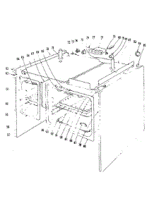Body Section parts for Kenmore Range 101.9676540 (1019676540, 101 9676540) from AppliancePartsPros.com