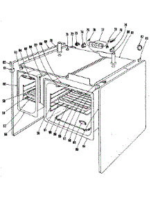 Body Section parts for Kenmore Range 101.9686641 (1019686641, 101 9686641) from AppliancePartsPros.com