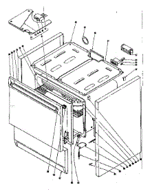 Body Section parts for Kenmore Range 101.969581 (101969581, 101 969581) from AppliancePartsPros.com