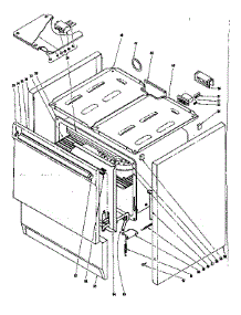 Body Section parts for Kenmore Range 101.969586 (101969586, 101 969586) from AppliancePartsPros.com