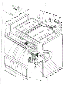 Body Section parts for Kenmore Range 101.969595 (101969595, 101 969595) from AppliancePartsPros.com