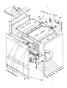 Body Section parts for Kenmore Range 101.969597 (101969597, 101 969597) from AppliancePartsPros.com