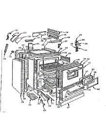 Body Section parts for Kenmore Range 103.740610 (103740610, 103 740610) from AppliancePartsPros.com