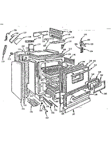 Body Section parts for Kenmore Range 103.740611 (103740611, 103 740611) from AppliancePartsPros.com