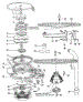 Motor, Heater, And Spray Arm Details