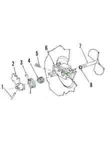Detergent Cup Details parts for Kenmore Dishwasher 587.1429582 (5871429582, 587 1429582) from AppliancePartsPros.com