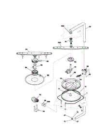 Motor & Pump parts for Kenmore Dishwasher 587.14309200 (58714309200, 587 14309200) from AppliancePartsPros.com