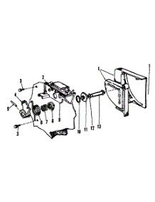 Detergent Cup Details parts for Kenmore Dishwasher 587.1436080 (5871436080, 587 1436080) from AppliancePartsPros.com
