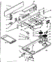 Backguard And Cooktop Assembly