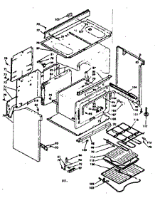 Body Assembly parts for Kenmore Range 628.6307310 (6286307310, 628 6307310) from AppliancePartsPros.com
