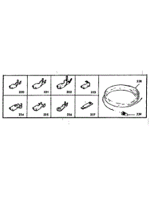 Wiring And Wiring Terminals parts for Kenmore Range 628.6307310 (6286307310, 628 6307310) from AppliancePartsPros.com
