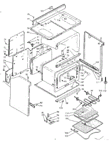 Body Assembly parts for Kenmore Range 628.6307321 (6286307321, 628 6307321) from AppliancePartsPros.com