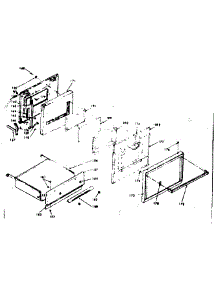 Door And Bottom Panel parts for Kenmore Range 628.6307341 (6286307341, 628 6307341) from AppliancePartsPros.com