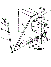 Water System Suds Only parts for Kenmore Washer 110.72955410 (11072955410, 110 72955410) from AppliancePartsPros.com