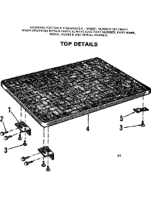 Top Details parts for Kenmore Dishwasher 587.795411 (587795411, 587 795411) from AppliancePartsPros.com