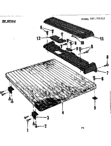 Top Details parts for Kenmore Dishwasher 587.798310 (587798310, 587 798310) from AppliancePartsPros.com