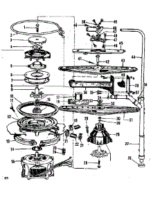 Motor & Pump Details parts for Kenmore Dishwasher 587.798710 (587798710, 587 798710) from AppliancePartsPros.com