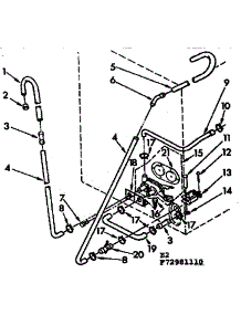 Water System Suds Only parts for Kenmore Washer 110.72981210 (11072981210, 110 72981210) from AppliancePartsPros.com