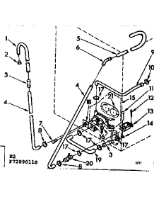 Water System Suds Only parts for Kenmore Washer 110.72990810 (11072990810, 110 72990810) from AppliancePartsPros.com