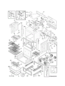 Body parts for Kenmore Range 790.41023801 (79041023801, 790 41023801) from AppliancePartsPros.com