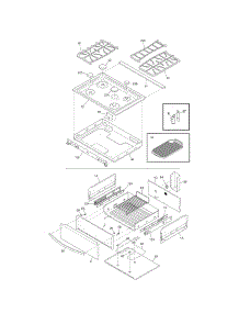 Top parts for Kenmore Range 790.41032801 (79041032801, 790 41032801) from AppliancePartsPros.com