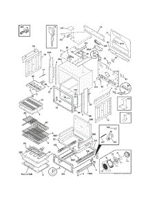 Body parts for Kenmore Range 790.41043803 (79041043803, 790 41043803) from AppliancePartsPros.com