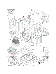 Body parts for Kenmore Range 790.41059101 (79041059101, 790 41059101) from AppliancePartsPros.com