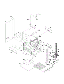 Lower Body parts for Kenmore Wall Oven 790.41394400 (79041394400, 790 41394400) from AppliancePartsPros.com