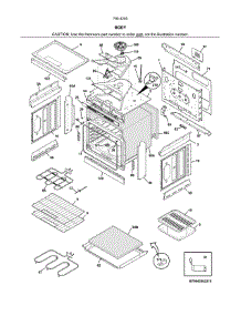 Body parts for Kenmore Range 790.42502314 (79042502314, 790 42502314) from AppliancePartsPros.com