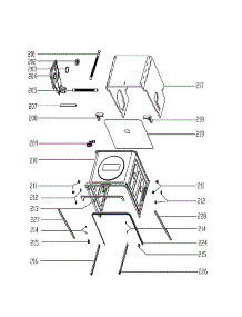 Tub parts for Kenmore Dishwasher 405.14789420 (40514789420, 405 14789420) from AppliancePartsPros.com