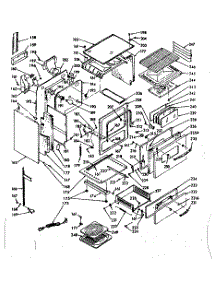 Body Section parts for Kenmore Range 103.7446800 (1037446800, 103 7446800) from AppliancePartsPros.com