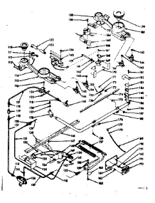 Burner Section parts for Kenmore Range 103.7446802 (1037446802, 103 7446802) from AppliancePartsPros.com