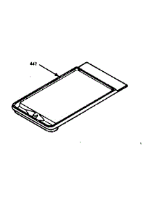 Optional Set-On Griddle parts for Kenmore Range 103.7446840 (1037446840, 103 7446840) from AppliancePartsPros.com
