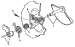 Detergent Cup Parts